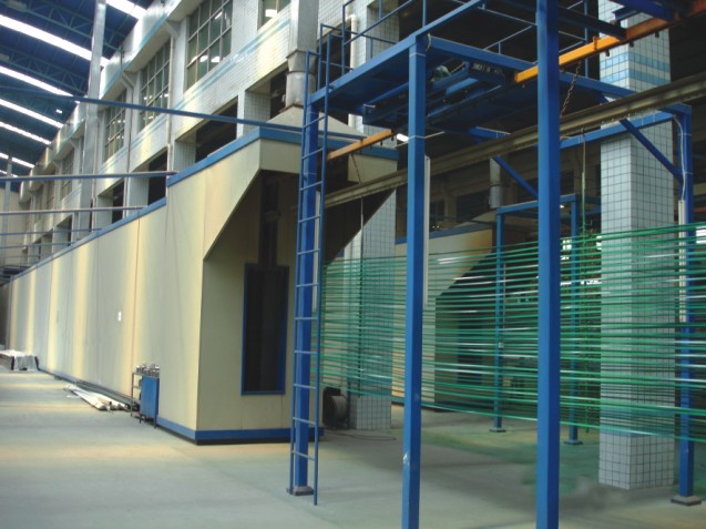 铝型材悬吊涂装生产线
